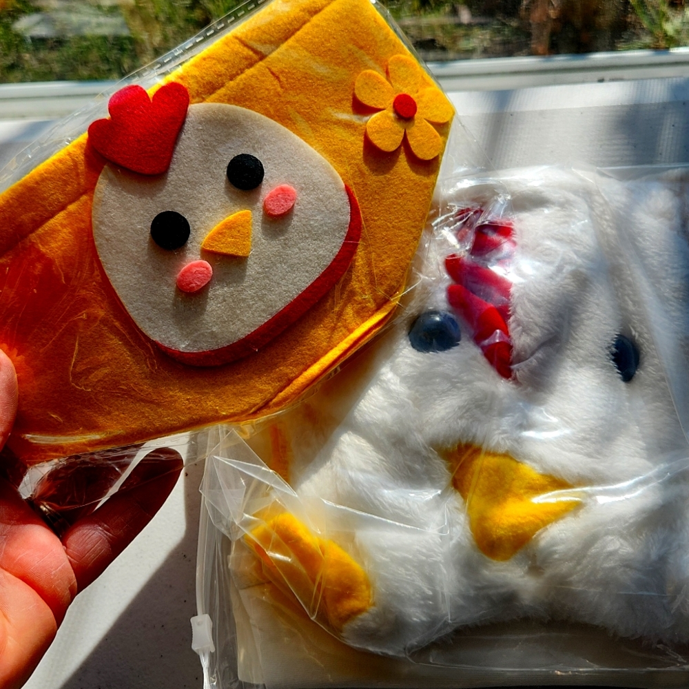 Cute Baby Rooster Costume ☆ 6-12 months size ☆  New in pkg ☆ Super Cute!
